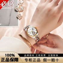 Swiss Hollowed-out Watch Lady Mechanical Watch Temperament Nameplate Waterproof brand new 2021s table 2021
