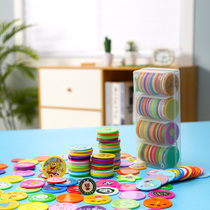 Renewal point card custom reward card Classroom teacher praise Primary school creative plastic point coin round music learning coin First grade reward gold coin Family praise card bonus card double-sided custom