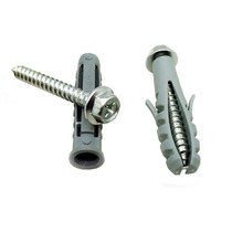 LCD TV bracket mounting expansion screw plastic expansion tube rubber plug expansion plug 10mm thickening