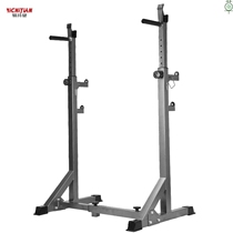Production and sales of parallel bar squat rack Household multi-function bench press barbell rack indoor fitness equipment