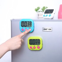 Countdown Instrumental Kitchen Reminder Commercial Belt Magnet Magnetic Suction Large Volume Alarm Clock Dual-use Child Timer Home
