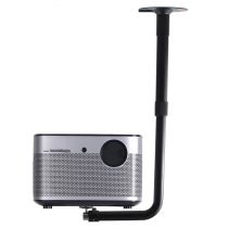 Projector hanger retractable liftable aluminum alloy universal rotating ceiling type projection hanger 6mm single hole projection using micro projector Universal