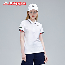 Kappa Kappa short sleeve 2021 new womens sports polo shirt casual half sleeve stand neck T-shirt K0B42PD01