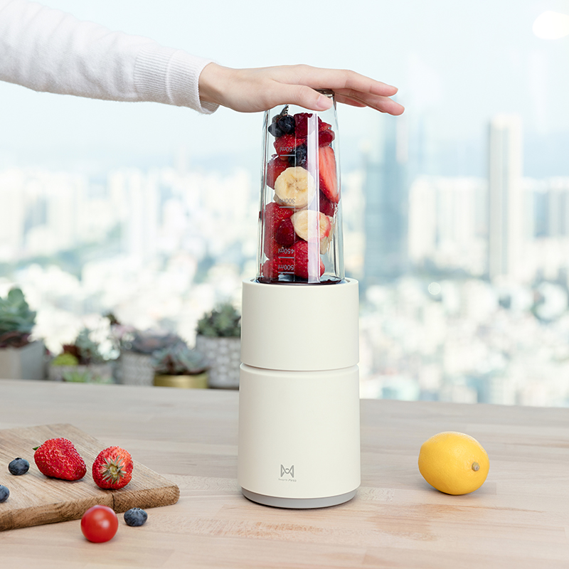 Pinlo迷你破壁机家用小型榨汁机便携式轻音多功能碎冰辅食料理机