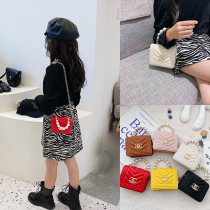 Childrens small fragrance bag fashion pearl girl handbag Princess bag Korean version of the tide of foreign girl messenger bag