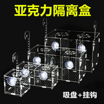 Aquarium acrylic aquarium isolation box incubation box breeding box partition box small fry isolation box