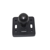 Qi color cross-border hot sale compatible RAM bracket fixed ball head motorcycle Industrial Computer mounting bracket navigator display screen