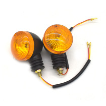  Electric car turn signal 12V 48-60V round yellow bulb turn signal Hollow LED left and right turn signal