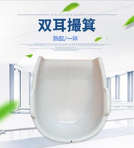 Binaural dustpan sand rubber household thickened soil ash bucket poke construction portable sand pick brick manure Kei large