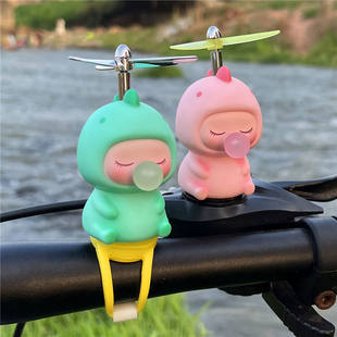 [自行车配饰改造自行车用品配件零件大全儿童自行车把手上的装饰品]