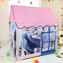 Ice and snow Aisha Aissa Princesss castle tent children little girl indoor Hello Kitty game house toys