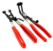 Car water pipe caliper straight throat tube v bundle clamp buckle clamp pliers air filter caliper special auto protection tool