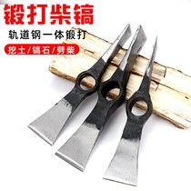  Foreign pickaxe chai pickaxe agricultural flat-pointed double flat pickaxe axe forging hoe cross pickaxe wasteland-opening tool mining digging tree roots tree roots tree roots tree roots tree roots tree roots