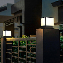 Solar Column Headlights Outdoor Courtyard Lamp Outdoor Waterproof Door Column Lamp Garden Villa Walls Large Doorway Pillar Lights