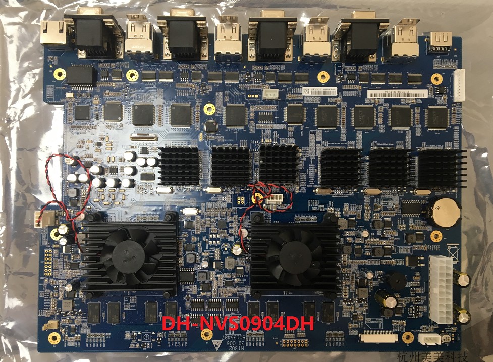 Maintenance of Dahua NVS0904DH Video Decoder Changing Board Dahua NVD0405DH-4K Video Decoder