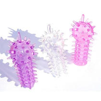 New barbed Crystal Mace female orgasm masturbator Finger Set female toy jumping head kit