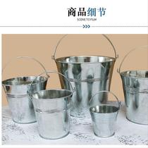 Iron bucket wine barrel Mini small iron barrel wine glass hot sale tea trophy stainless steel artifact bucket galvanized bucket Cup