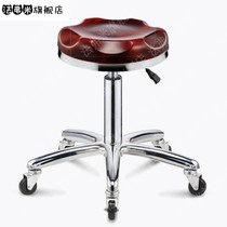 Barbershop stool rotating lifting backrest home beauty stool pulley big stool bar chair bar chair round stool