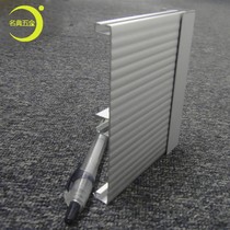 Special aluminum alloy skirting board cabinet floor aluminum skirting board cabinet baffle
