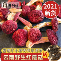 Yunnan wild red mushroom dry goods 200g authentic special grade red mushroom moon pregnant mother nourishing small red mushroom non Fujian