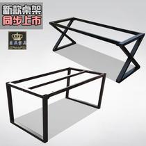 Metal table leg Workbench Bracket Office conference table leg dining table foot iron frame desk stand stand stand iron frame