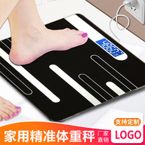 Jin Miao usb rechargeable electronic scale scale precision household health scale body scale female adult weighing meter