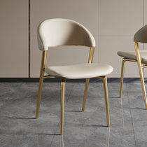 BSYL-light luxury dining chair home restaurant chair 157 gold foot chair