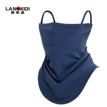 Longhidi winter warm riding headscarf ski mask windproof cold hanging ear face protection male bib cover female neck guard
