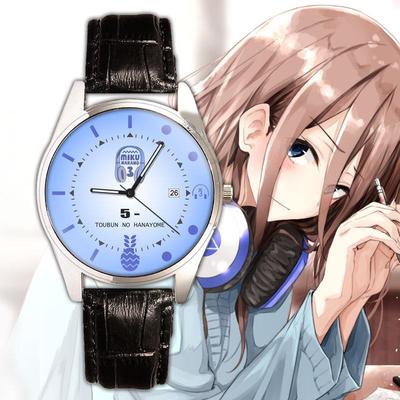 taobao agent Five -class flower split watches Nakano one or two, four times, leave, May 214 anime flower electronic quartz three