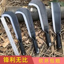German import farm with machete knife special steel hand forged with bamboo knife long and bending knife outdoor
