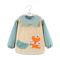 Baby coat autumn and winter wear baby apron waterproof anti-dressing childrens clothing boys and girls blouse corduroy