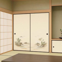 Haoke Dragon tatami sliding door custom-made Forsma door partition lattice door sliding door collapse rice cabinet door
