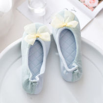 Summer months Sub-shoes Large-size rear bag heel Spring Summer thin Pregnant Woman Postnatal Slippers can be worn 4 5 6 May