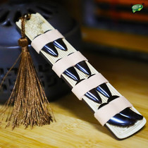 Guzheng nail winding board professional musical instrument accessories pipa Yijia storage tape bamboo card artifact high-grade tassel model