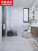 Dongpeng ceramic tile ink ice toilet tile kitchen wall tile non-slip wear-resistant floor tile modern simple city Chengdu