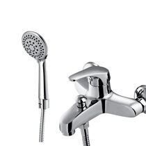 Hegii single-handle double-control wall-mounted shower Fixed bracket shower HMF3112 Chenggong