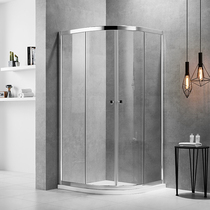 LENS Lance shower room 900*900*1900 Mu Shang B42 bathroom bathroom partition home decoration main material Wenshui