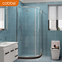 Cabe Space Aluminum Custom Shower Room Dry and Wet Bathroom Toilet Riot Glass Door Partition Room