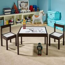 Ximengbao childrens one table and two chairs combination Modern simple atmosphere light luxury series Hot-selling classic style details
