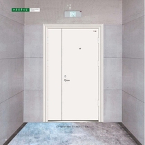 Spring fire door fire door steel custom safety door double Open single open Engineering channel door tube well door medical door