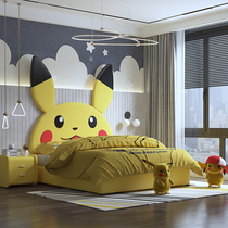 Femars Children's Bed Boys 1 5 m Girls Modern Simple ins Furniture Combination Cartoon Single Bed 1 2
