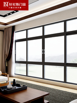 Hennessey doors and windows Jazz II broken bridge sliding window 2021 new modern simple light luxury balcony sound insulation Chengdu