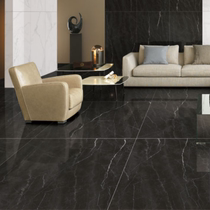 Romanticke tile matte antique brick Hotel engineering dark non-slip floor tiles Belgian black