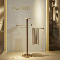 Spain Nomon Toallero solid wood towel rack simple floor rack combination hanger assembly