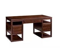 Xingye Wutan desk black sandalwood raw wood color hand-wiped wood wax oil health and environmental protection