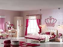 Love single bed light luxury modern bed classic Italian children's bed second bedroom baby bed environmental protection health children's bed