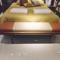 (Net red hot products) light luxury living room must Green pomelo to the bed tail stool 6958501