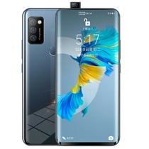 Lifting camera newly listed 5G full Netcom large screen smart phone eight-core processor curved screen high-end business