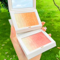 Li Jiaqi recommends blush highlight one-piece orange nude makeup natural long-lasting fixed makeup gradient Sun Red Woman