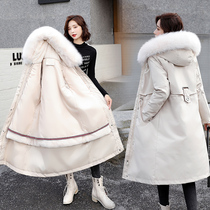 Pregnant women down cotton clothing Winter late pregnancy Pike clothing large size thick removable liner winter cotton jacket cotton jacket